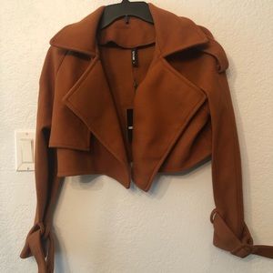 NWT Cropped Peacoat
